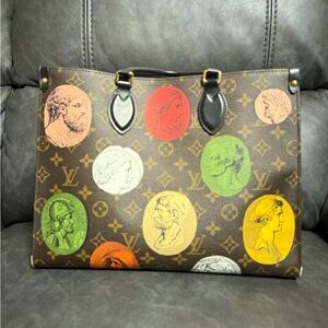 Louis Vuitton Portrait Tote with Multicolor Medallions